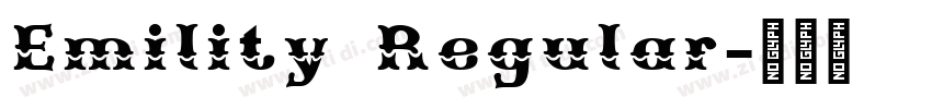 Emility Regular字体转换 Emility Regular字体转换